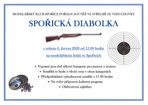 Spořická diabolka 2020&nbsp;- plakát