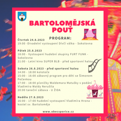 Pozvánka na&nbsp;Bartolomějskou pouť