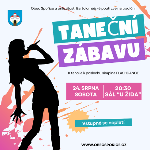 Pozvánka na taneční zábavu