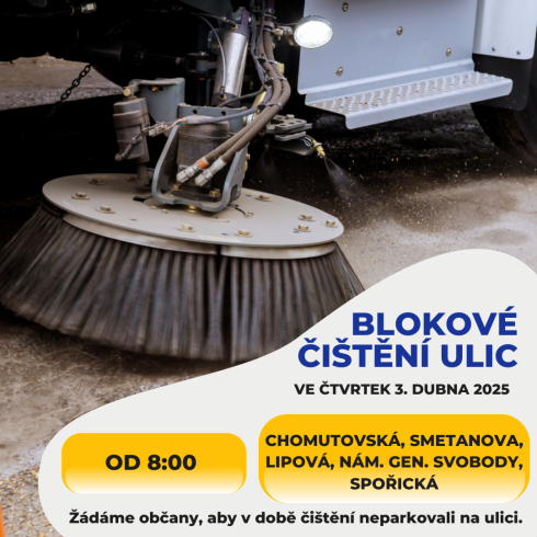 Sdělení o čištění silnic