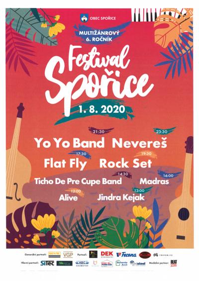Festival Spořice 2020 - plakát