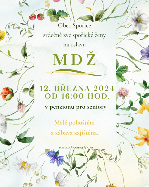 Pozvánka na MDŽ