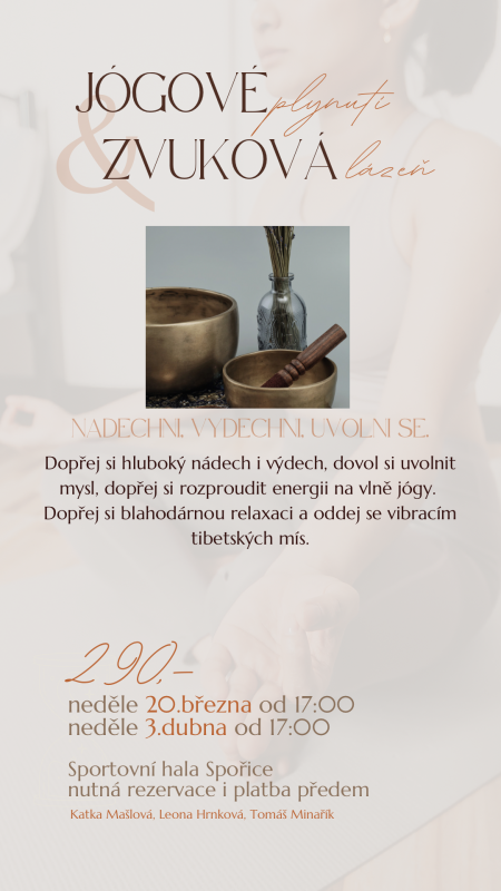 Jógové plynutí, zvuková lázeň