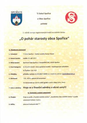 O pohár starosty