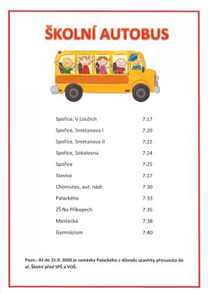 Školní autobus