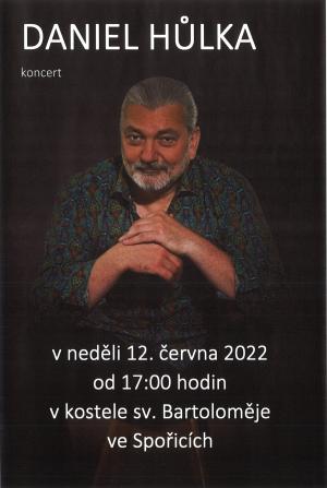 Daniel Hůlka koncert