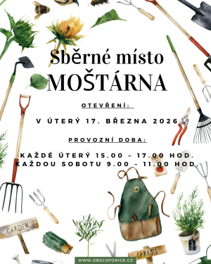 Otevření sběrného místa 